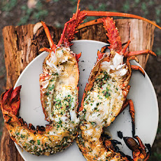 Grilled Lobster with Garlic-Parsley Butter