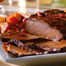 Holiday Brisket with Savory Onion Jus