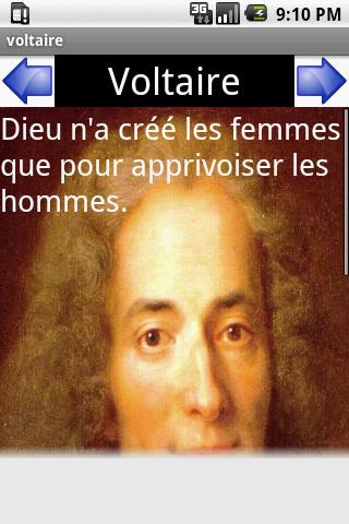 citations de Voltaire