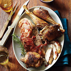 Heritage Turkey with Crisped Pancetta and Rosemary