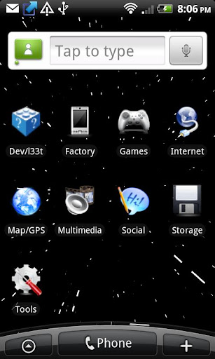 Starfield Live Wallpaper