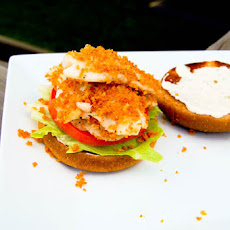 Flaky Fish Sandwich