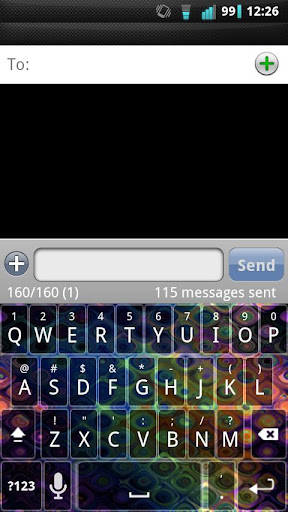 Swirly Keyboard Skin