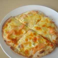 Individual Dilled Salmon Pizzas