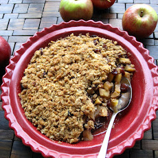 Apple Cranberry Crisp