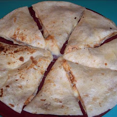 Chicken Barbecue Quesadillas