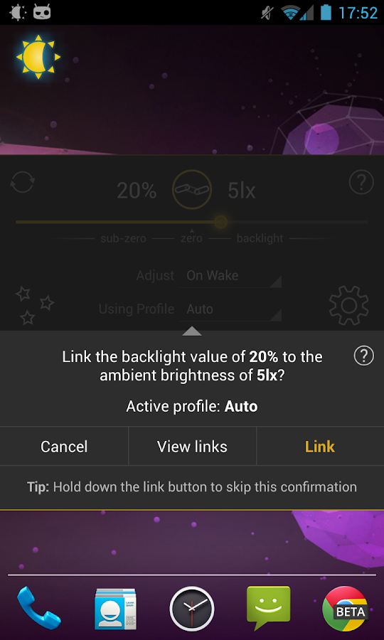    Lux Auto Brightness- screenshot  