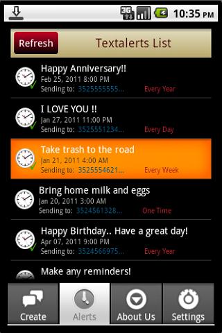 Textalert Free - SMS Reminder