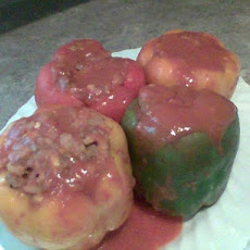 Stuffed Green Bell Peppers