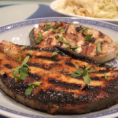BBQ Grilled Fish in Teriyaki Marinade