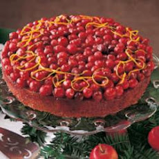 Baked Cranberry Pudding
