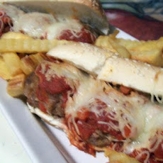 Meatball Sub Sandwiches Hoagies