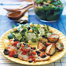 Snapper with Tomato and Olives