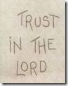 trustinthelord