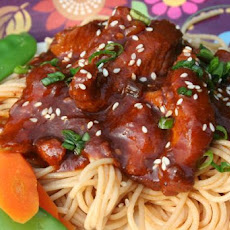 Crock Pot Oriental Turkey Pasta