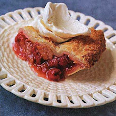 Rhubarb Raspberry Pie