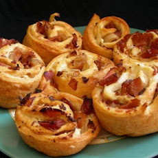 Onion-Bacon Crescent Bites