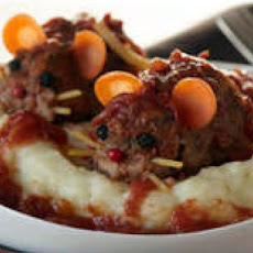 Halloween Bloody Baked Rats