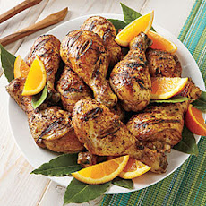 Grilled Jamaican Jerked Drumsticks