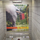 Advertisement in Metro