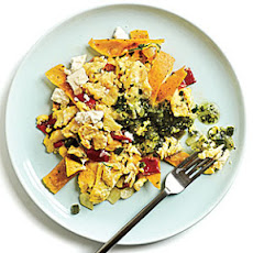Migas con Salsa Verde