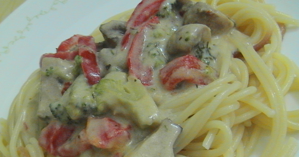 The Singing Chef Spaghetti in Bechamel Sauce