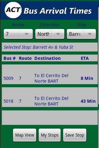 AC Transit Bus Tracker Pro