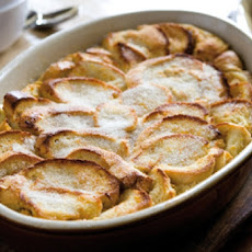 Flambed Apricot Pudding