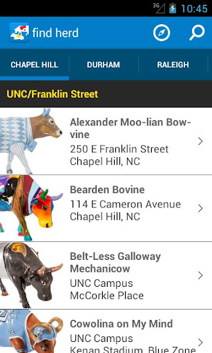 【免費旅遊App】CowParade N.C. 2012-APP點子