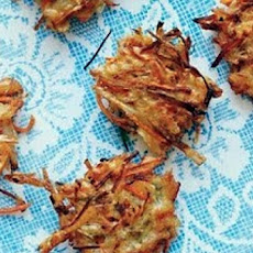 Parsnip and Carrot Latkes (Vegetable Pancakes)