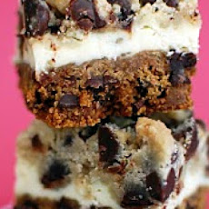 Quick Cookie Dough Cheesecake Bars