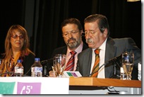 De izquierda a derecha, Morales, De Lara y De Gregorio.