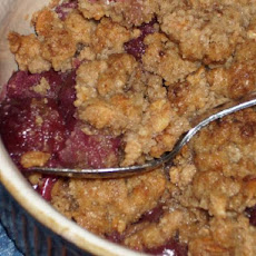 Cherry Crisp - from Scratch!