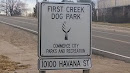 First Creek Dog Park