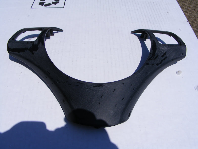 Painted peeling steering wheel trim BimmerFest BMW Forum