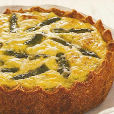 Savory Cheesecake With Ricotta, Feta and Asparagus