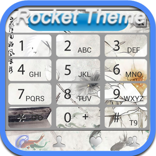 RocketDial InkPainting Theme LOGO-APP點子