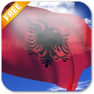 3D Albania Flag Live Wallpaper For PC (Windows & MAC)