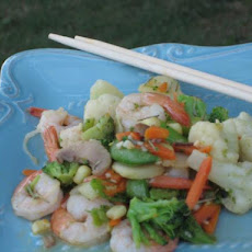 Shrimp and Vegetable Stir-Fry