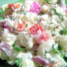 Dill and Green Olive Potato Salad