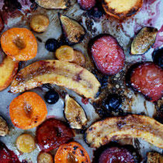 Broiled Summer Fruit with Anise-Honey Butter Recipe
