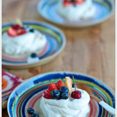 Vanilla Bean Pavlovas
