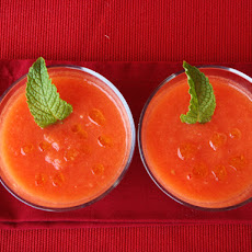 Watermelon and Tomato Gazpacho