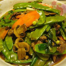 Snow Peas and Carrots