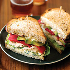 Chicken, Bacon, and Blue-Cheese Sandwiches