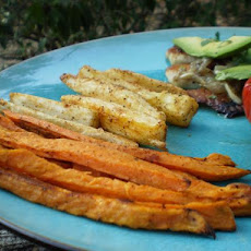 Sweet Potato and Yuca Oven Fries