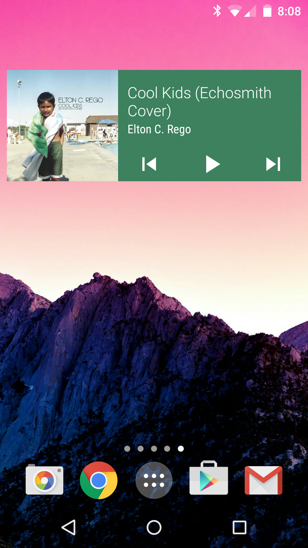 Android application Jacks Music Widget Plus Key screenshort