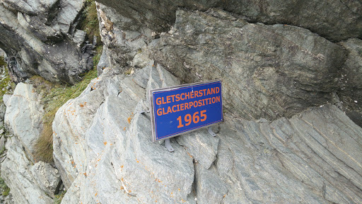 Grossglockner Gletscher Position 1965