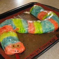 Spooky Calzone Snake