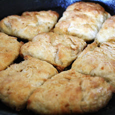 Skillet Biscuits with Lamb Fat